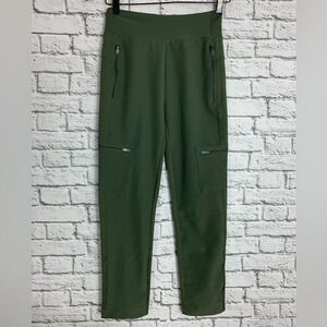 Joe Fresh Active Women’s Dark Green Athletic Utility Pant Size XS Comfort Casual
